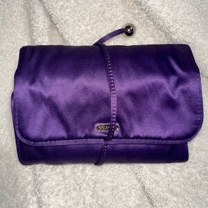 NWOT Coach Satin Jewelry Roll